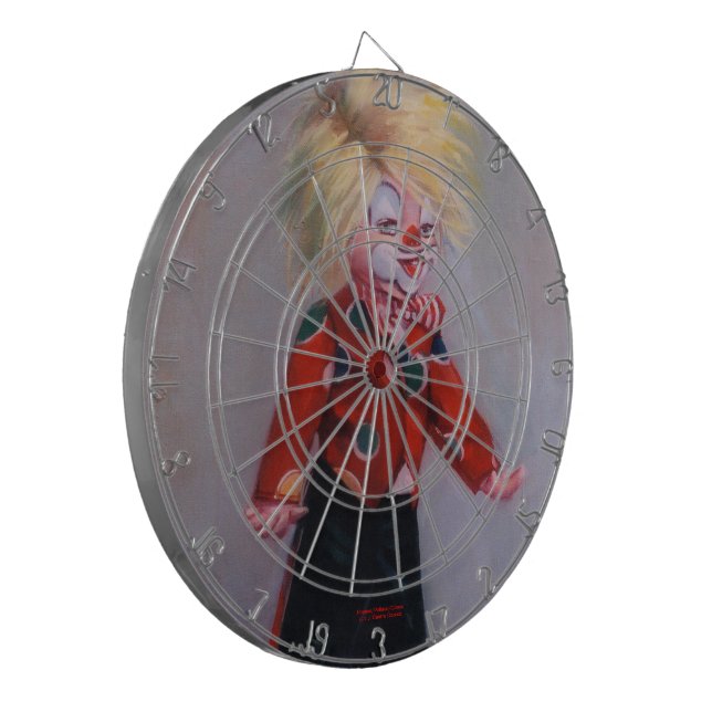 Clown/Pallaso/Clown Dart Board (Front Left)
