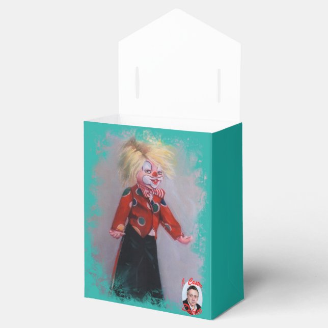 Clown/Pallaso/Clown Favor Boxes (Opened)