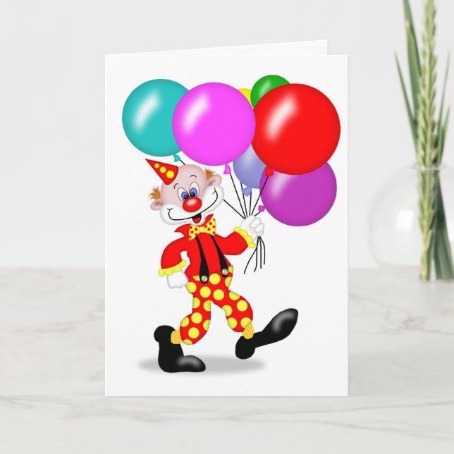 Clown Party Invitation - TBA (Front)