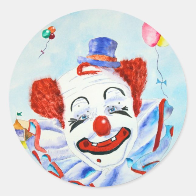 Clown Party Sticker (Front)