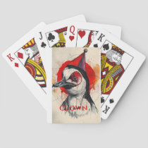 Clown Penguin Poker Cards