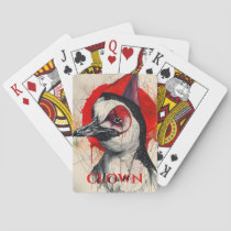 Clown Penguin Poker Cards