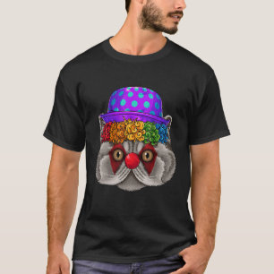 Clown Persian Circus Carnival Costume Cat Theme Pa T-Shirt
