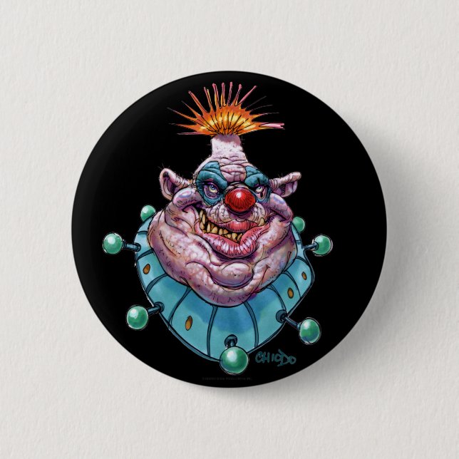 Clown Pinback Button (Front)