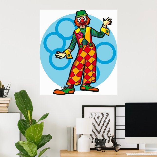 Clown Posing Poster (Creator Uploaded)