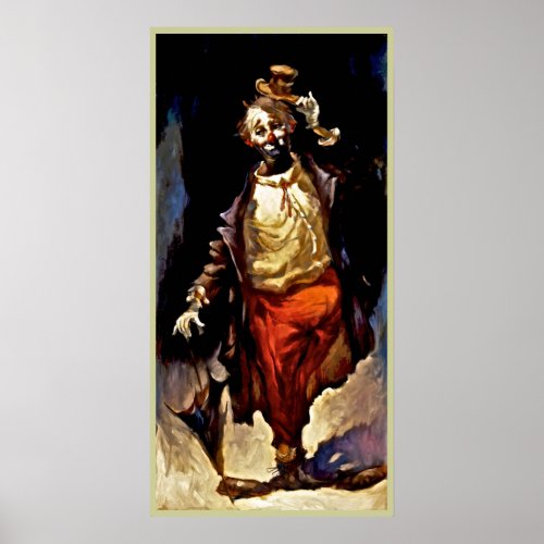 Clown poster painting  13