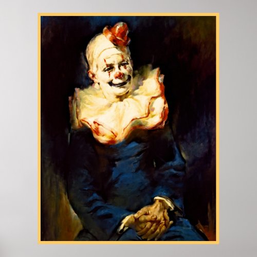 Clown poster painting  9