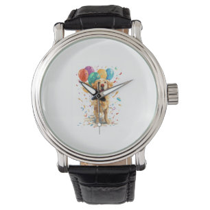 Clown Retriever – Circus Dog with Balloons Watch