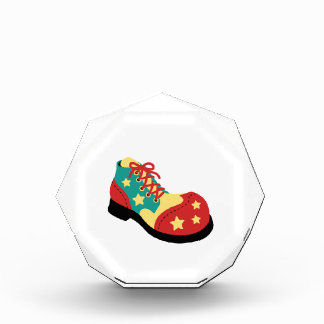 Clown Shoe Acrylic Award
