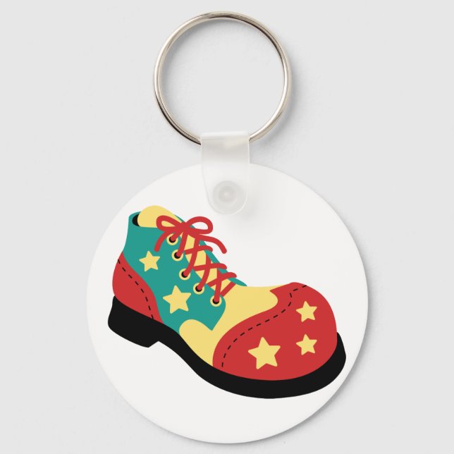 Clown Shoe Keychain (Front)