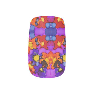 Clown Show Minx Nail Art