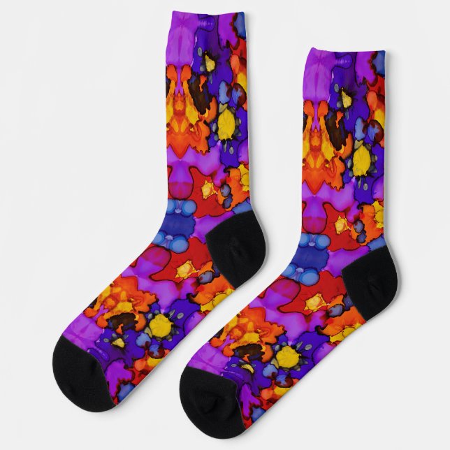 Clown Show Socks (Left)