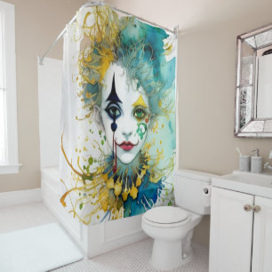 Clown Shower Curtain