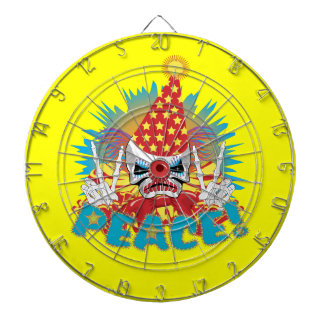 Clown Skull Dart Board