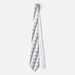 Clown Skull Tie