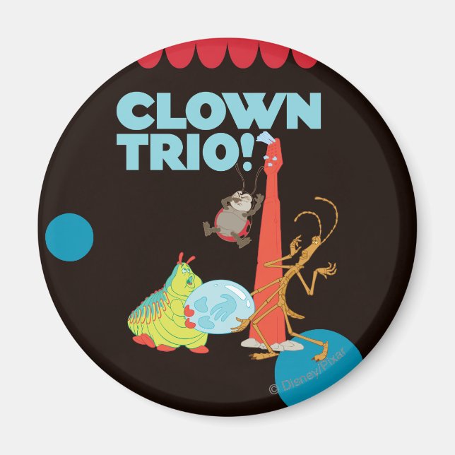 Clown Trio! Magnet (Front)