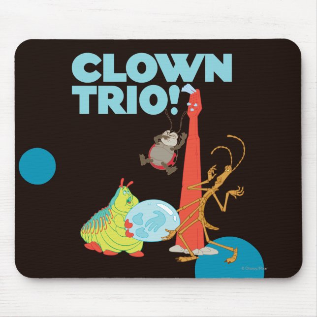 Clown Trio! Mouse Pad (Front)