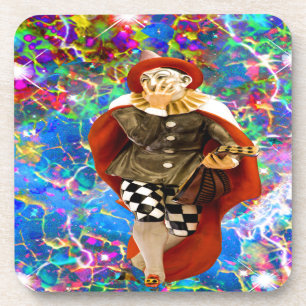 Clown Troubadour Coaster