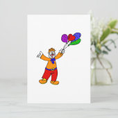 Clown with balloons (Standing Front)