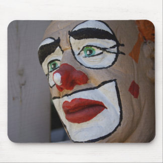 Clown With Sad Look Mouse Pad