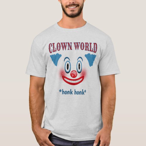 Clown World Living in America Tee