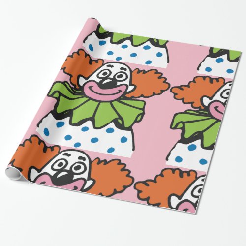 Clown Wrapping Paper