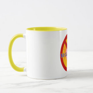 CLOWN ZONE ROAD SIGN MUG