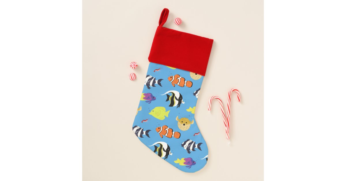 Clownfish and Friends Christmas Stocking