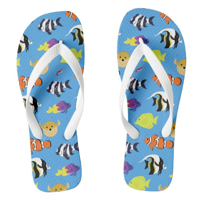 Clownfish and Friends Flip Flops (Footbed)
