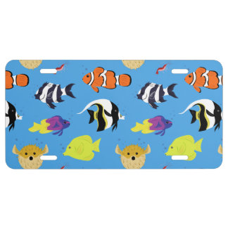 Clownfish and Friends License Plate