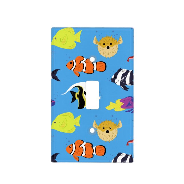 Clownfish and Friends Light Switch Cover (Front)