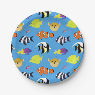 Clownfish and Friends Paper Plates