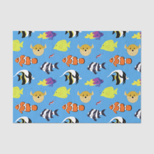 Clownfish and Friends Tissue Paper
