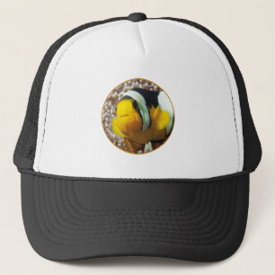 Clownfish - Close-Up! Round Photographic Design Trucker Hat