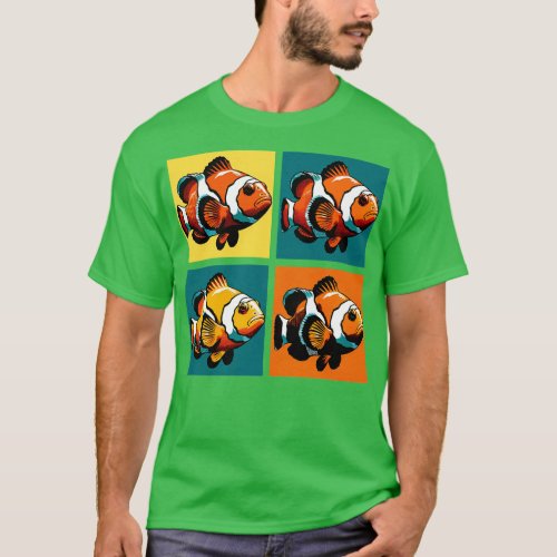 Clownfish Cool Aquarium Fish T_Shirt