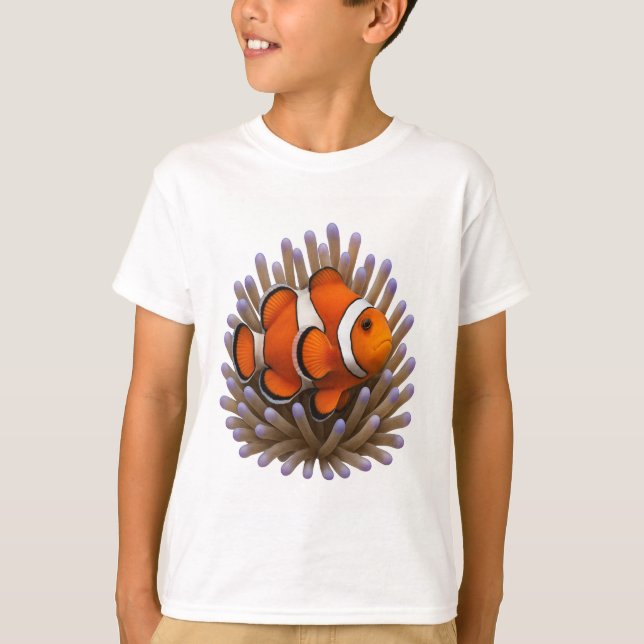 Clownfish & Cozy Coral T-Shirt (Front)