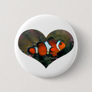 Clownfish Heart Button
