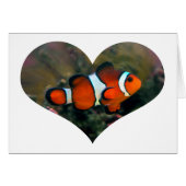 Clownfish Heart Card (Front Horizontal)