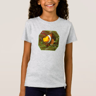 Clownfish in green anemone. Photographic Design T-Shirt