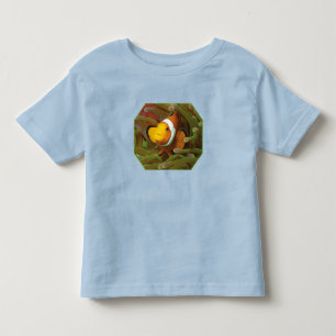 Clownfish in green anemone. Photographic Design Toddler T-shirt