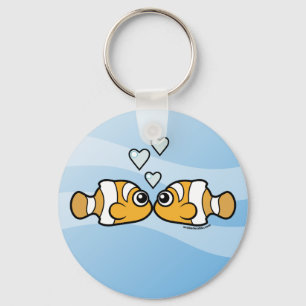 Clownfish Love Keychain