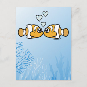 Clownfish Love Postcard