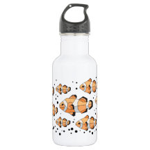 Clownfish stainless steel water bottle