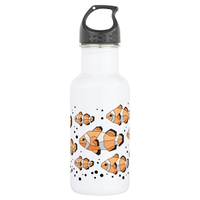 Clownfish  stainless steel water bottle (Front)