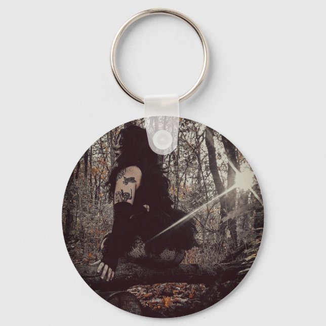 Clownin' Sticker Keychain (Front)