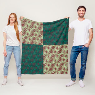 Clowning Around Fleece Blanket