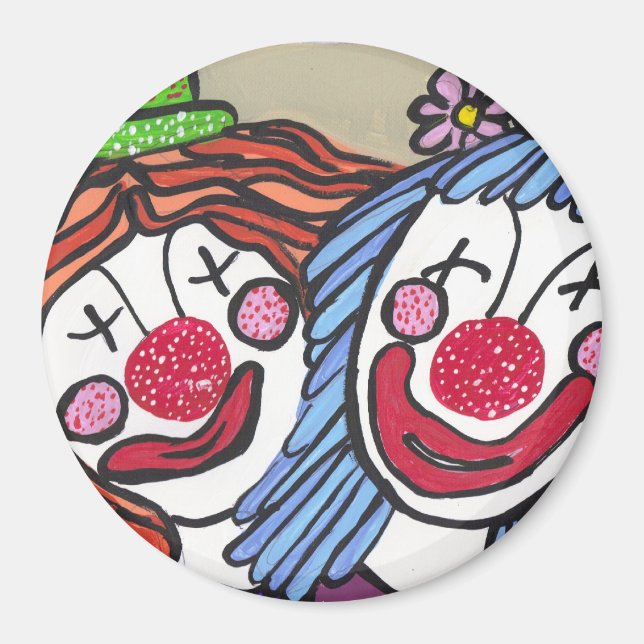 Clowning around magnet (Front)