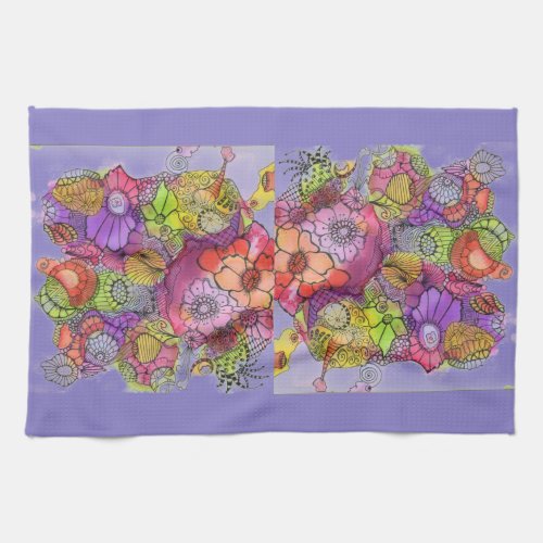 Clowning Around Over stove handle Kitchen Towel