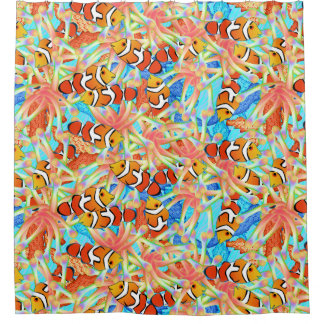 Clowning Around Shower Curtain