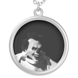 Clowning Around Silver Plated Necklace